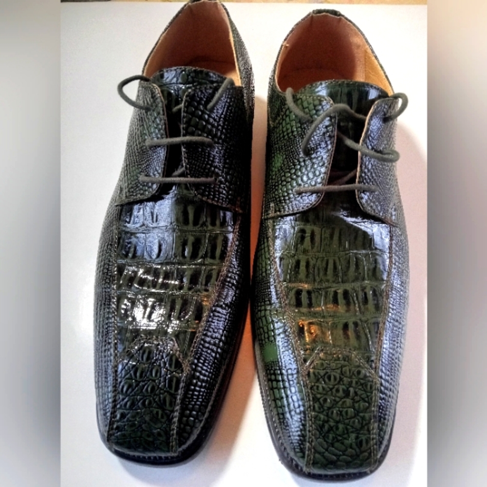 Bolano Men's Designer Cap Toe Formal Lace Up Oxford Dress Shoes